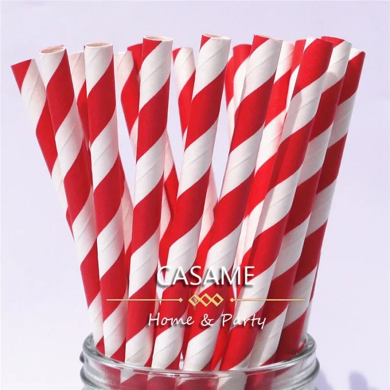 Pailles lridescentes pour décoration de fête, carnaval, mariage, anniversaire d'enfants, fête préChristophe, Noël, fournitures congelées, 25 pièces