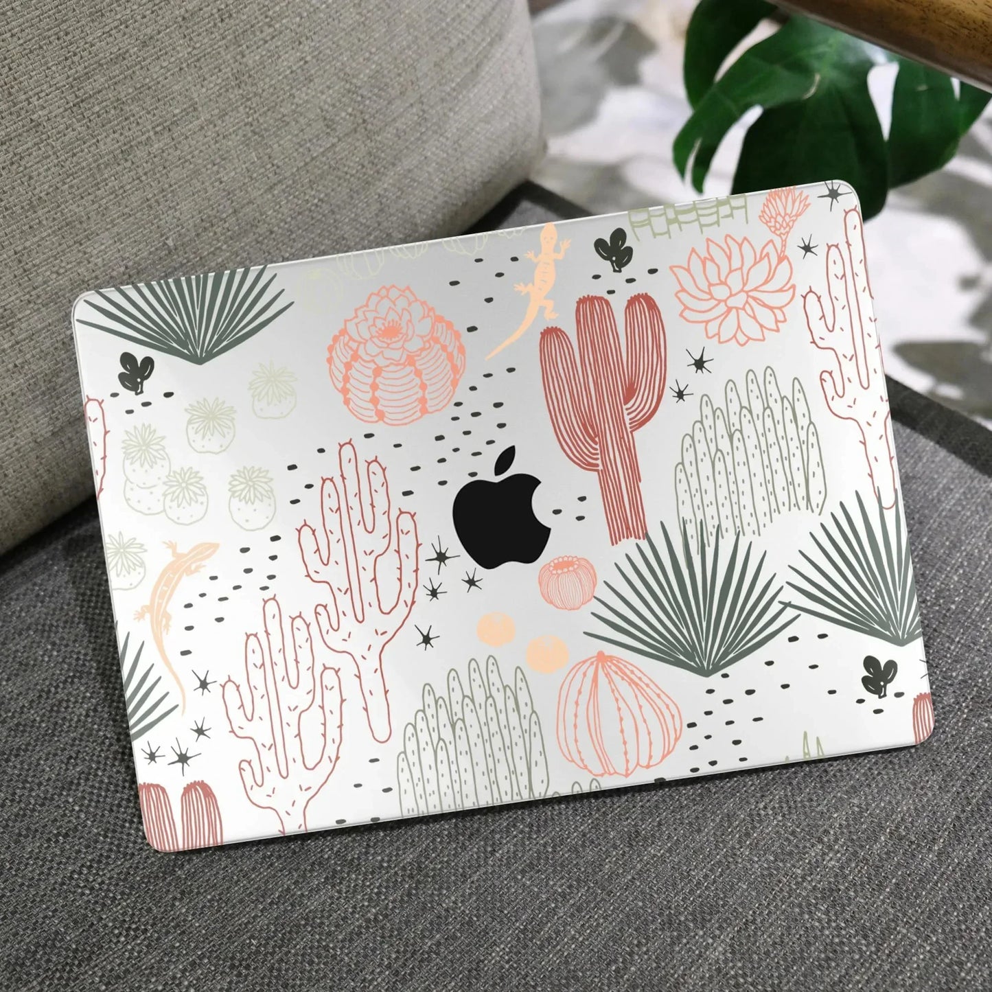 Coque rigide transparente imprimée pour MacBook