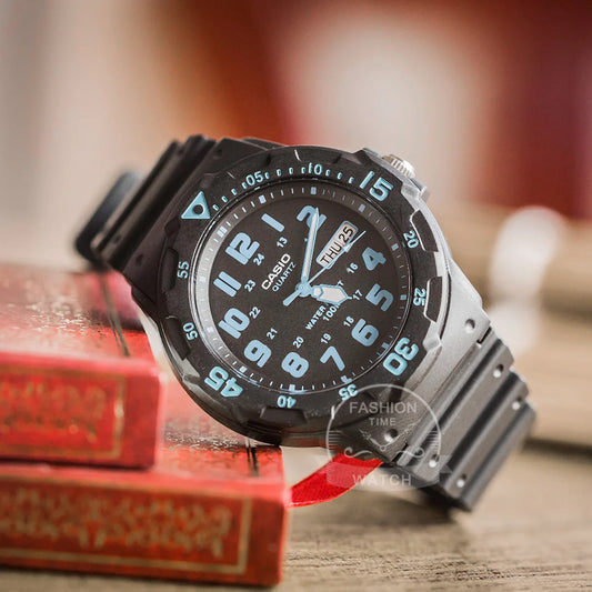 Casio montre homme montre de Plongée top marque luxe quartz 100m Étanche Lumineux