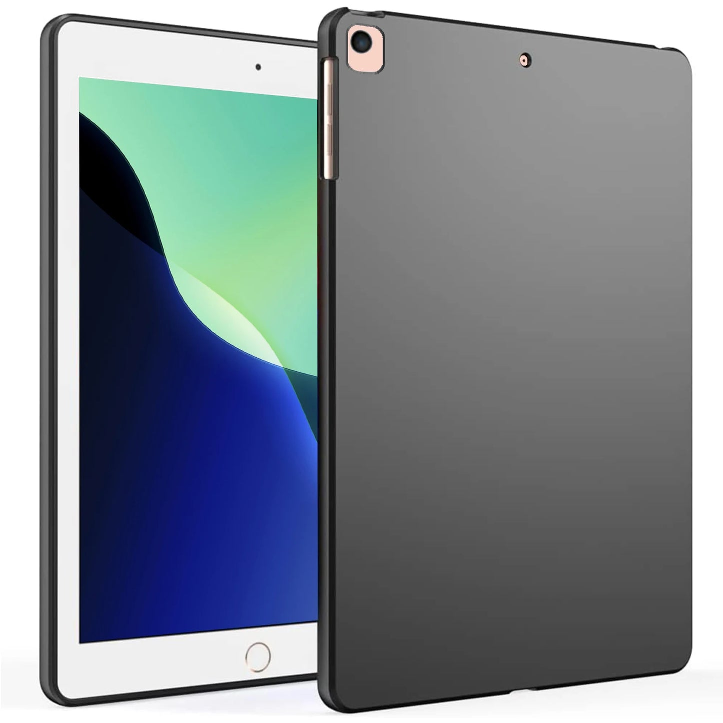 Coque arrière noire en Silicone souple pour tablette IPad Air Pro