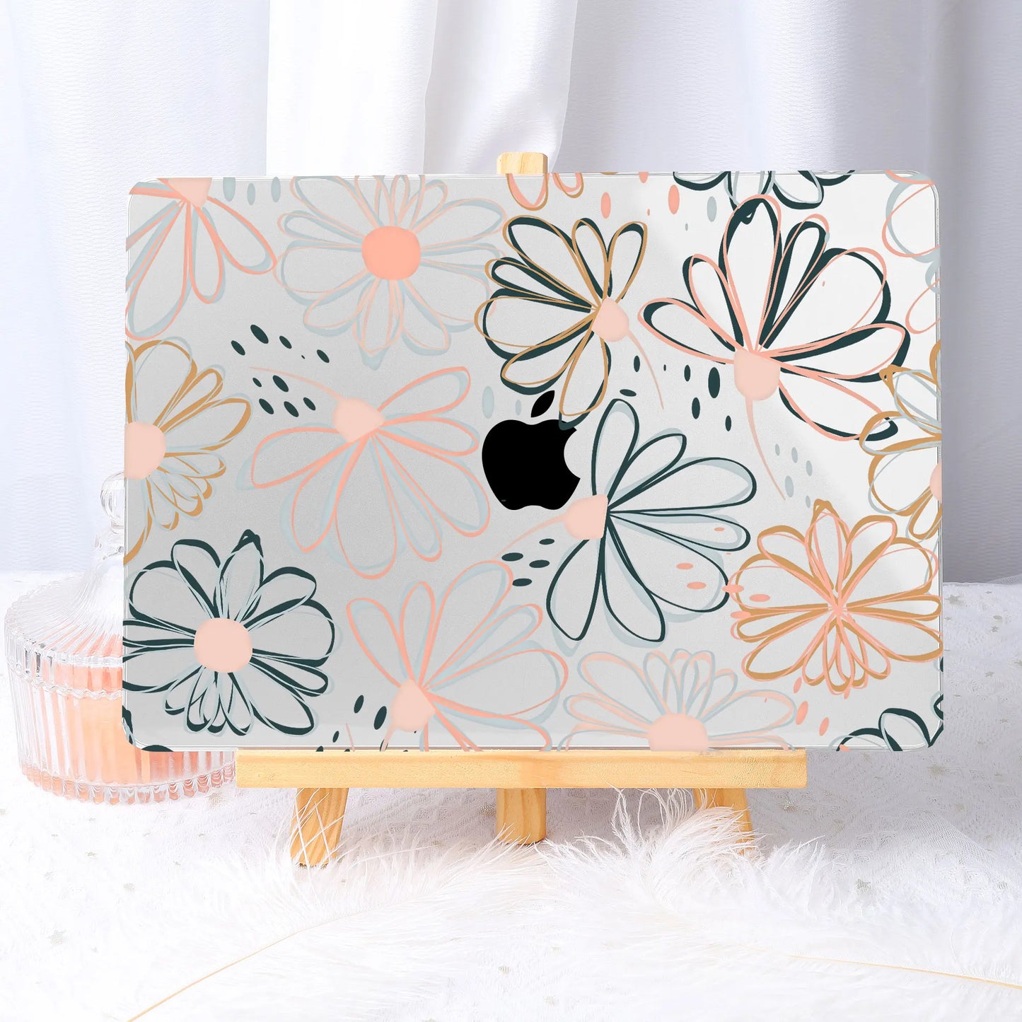 Étui d'été imprimé cristal pour MacBook