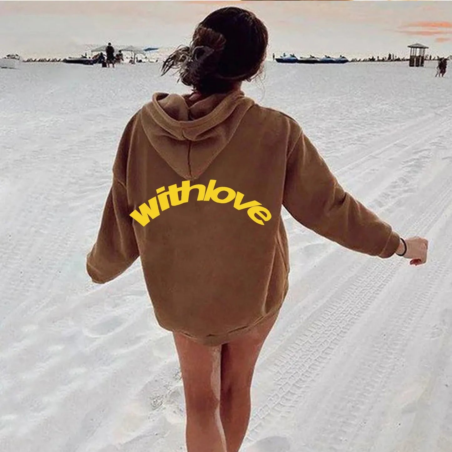 2025 Sweat à capuche imprimé pour hommes et femmes, simple et polyvalent, transfrontalier européen et américain, marque tendance ample rétro américaine