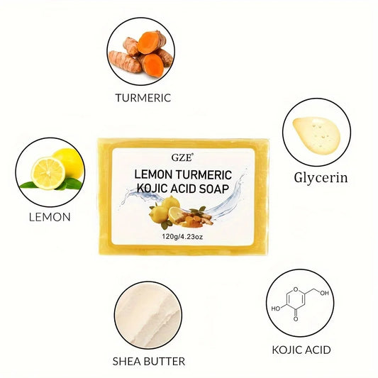 Greflective Body Restore Lemon, Curmeric, Kojic Acid Regina, with Shea Doll, Face Dark Spots, Body, Rennish, Exexpeating
