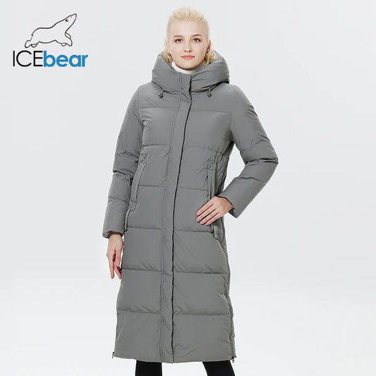 ICEbear-Parkas à capuche en coton pour femmes mode, 2023