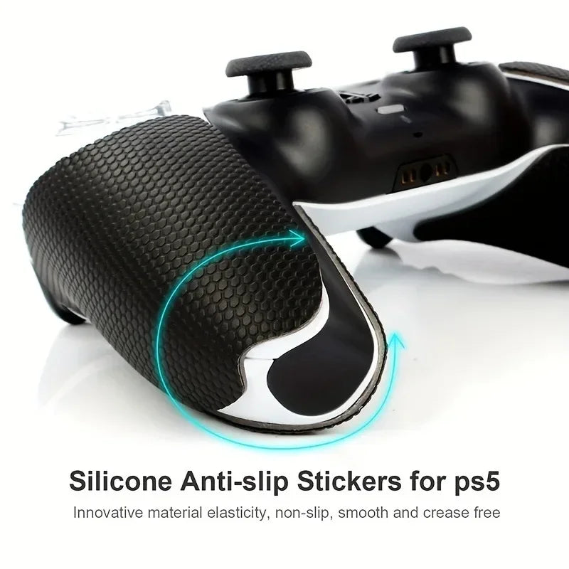 1PC PS5 Game Handle Anti-slip Sticker Controller Protection Sticker Height Fit for PS5 Handle Anti-slip Sticker Game Accessories