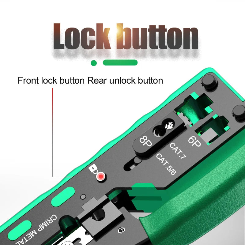 LAOA-Pince de Sertissage Universelle à Large Bande pour Câble Réseau Perforé, Borne Professionnelle, 5, 6, 7