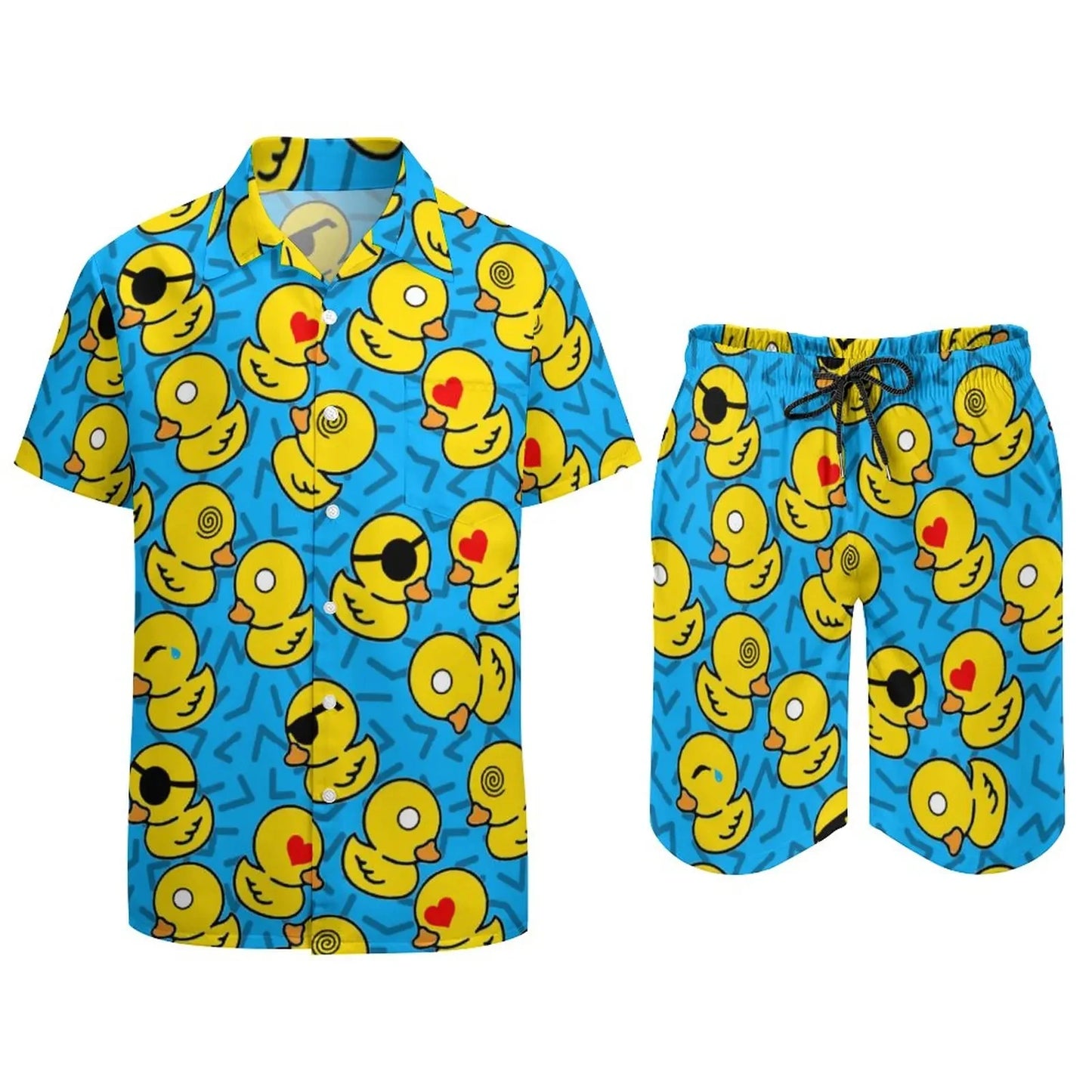 Ensemble champignon magique psychédélique pour hommes, chemise décontractée imprimée en 3D, short de plage surdimensionné, ensemble 2 pièces, costumes hawaïens pour vacances