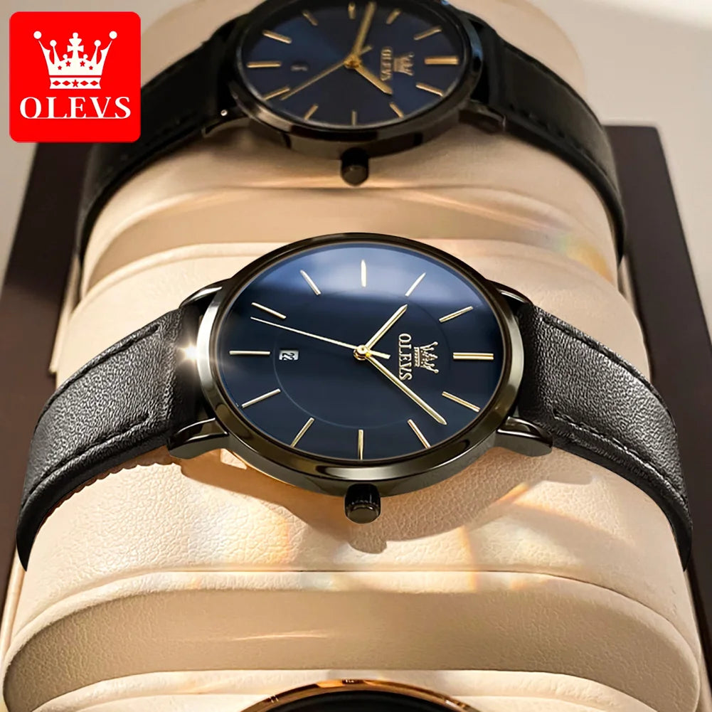 OLEVS 5869 marque de luxe femmes montre exquise maille étanche Ultra mince 6.5mm