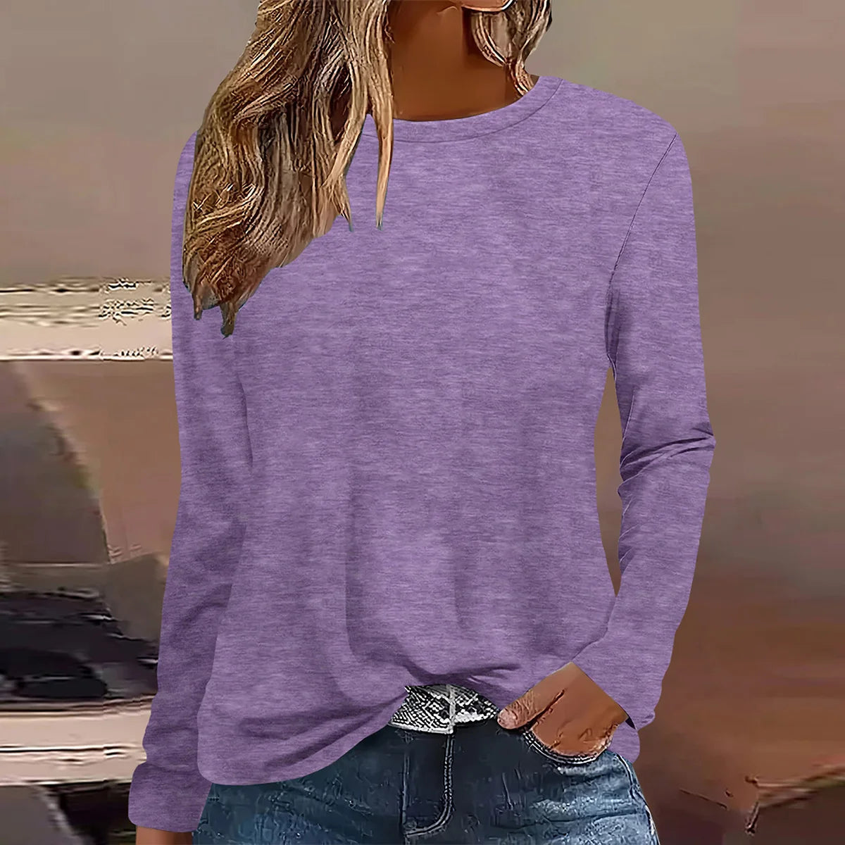 T-shirt imprimé à manches longues pour femmes, nouvelle mode d'été 2025,
