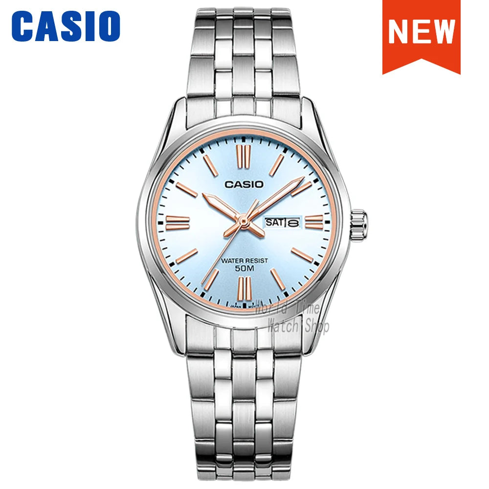 Casio montre femmes montres top marque de luxe ensemble étanche Quartz