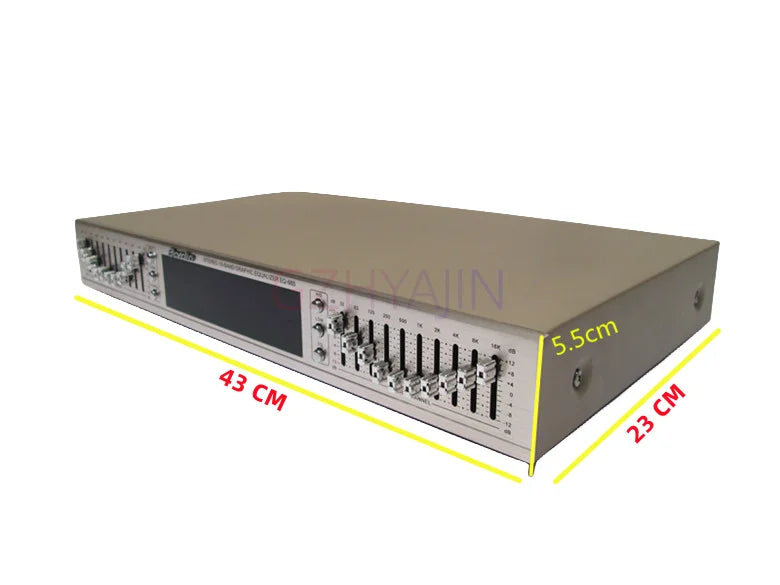 EQ665-Égaliseur Hifi Home EQ, mélangeur sincdouble 10 segments évités, aigus, Alto, régulation des basses avec Bluetooth, nouveauté