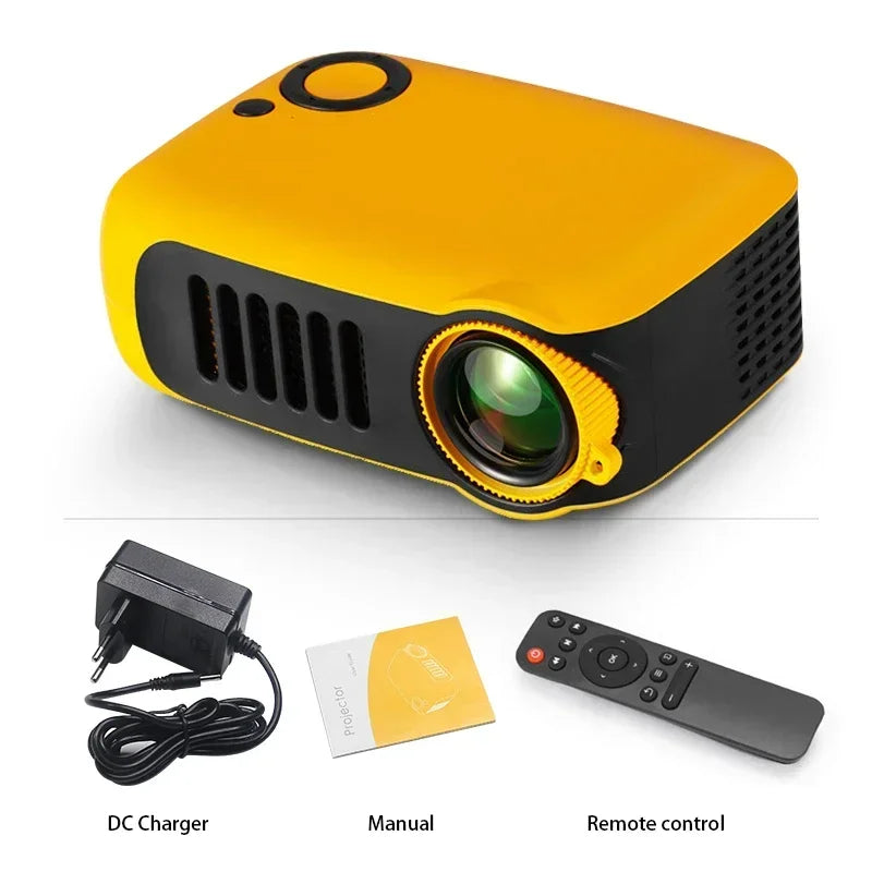 1080P 4K 3D LED Video Projectors Home Cinema Theater Game Laser Beamer Smart TV BOX Via HD Clear New