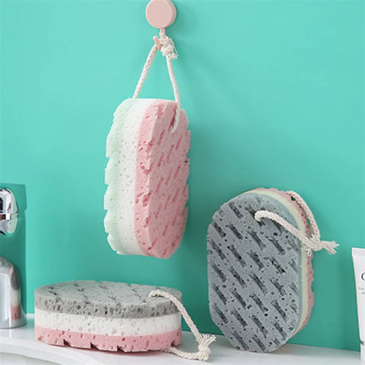 Boule de bain en éponge, 1 pièce, gommage de douche pour tout le corps, brosse de Massage, accessoires de salle de bain