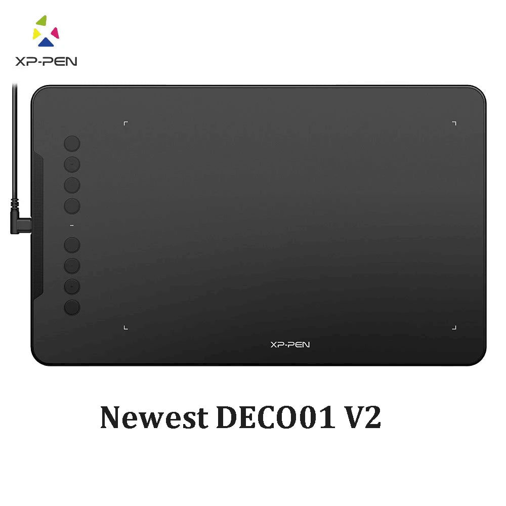XPPen-Tablette de dessin numérique Deco01V3, 10 pouces