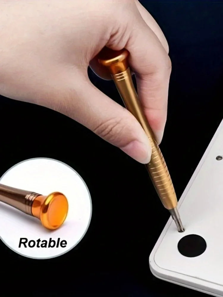 Jeu de tournevis de précision 25 en 1, Kit d'outils de réparation, petit jeu de tournevis, tournevis étoile/type Y/lame plate/triangle pour Mo