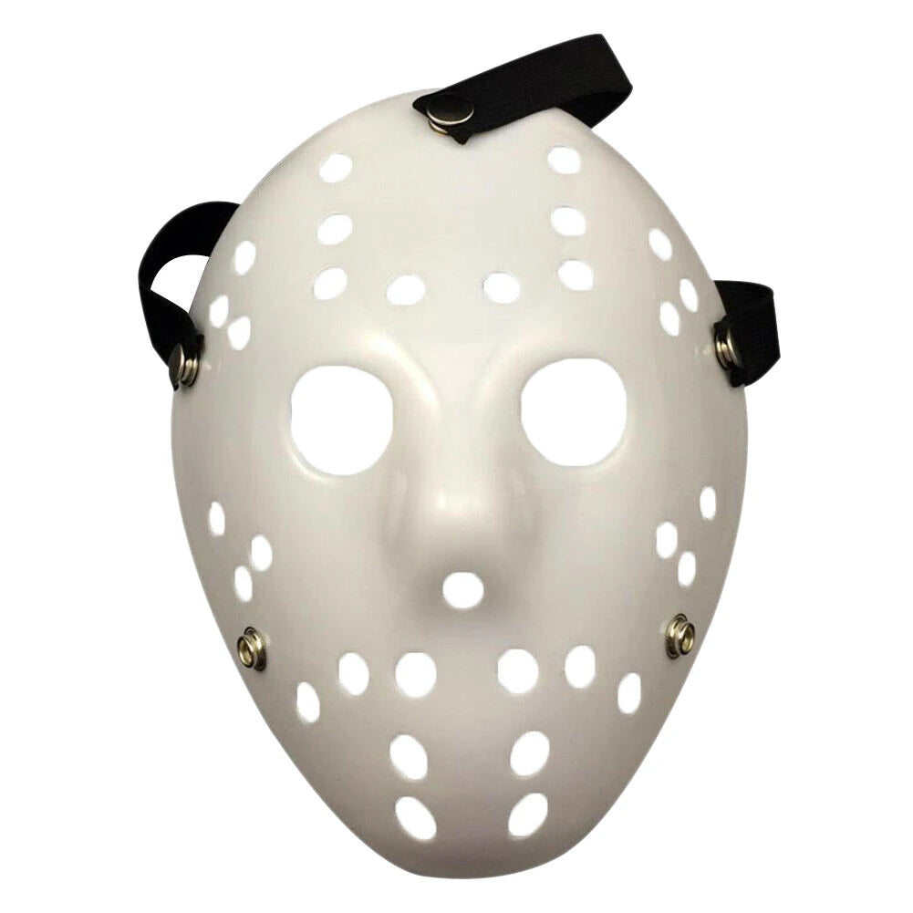 Masques de tête effrayants pour Halloween, costume de cosplay de fête, robe de paupières de hockey, décoration d'Halloween