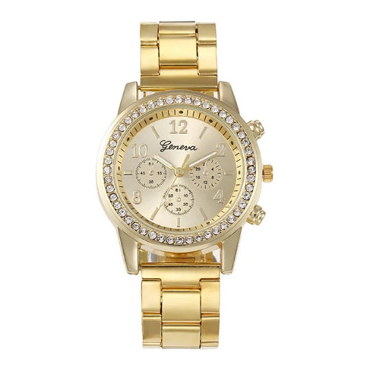 Montres pour femmes 5 pièces strass femmes montre à Quartz