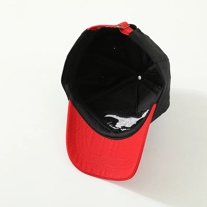 Chapeaux de sport d'été pour enfants, casquettes d'école pour bébés garçons, Baseball brodé de dinosaures, casquettes d'extérieur pour enfants de 2 à 8 ans réglables, 2025