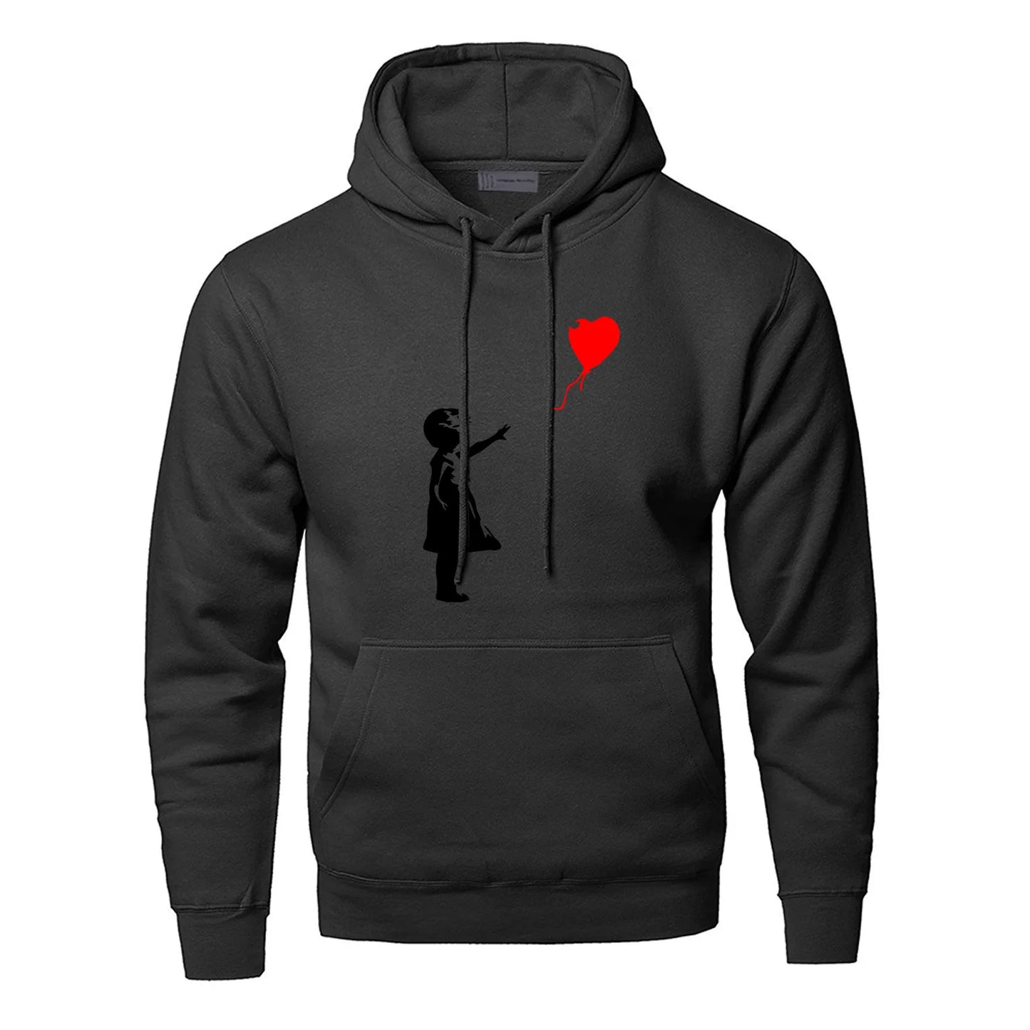 Banksy Love – sweat à capuche pour homme et fille, sweat-shirt Kcco, imprimé, chaud, hiver, automne
