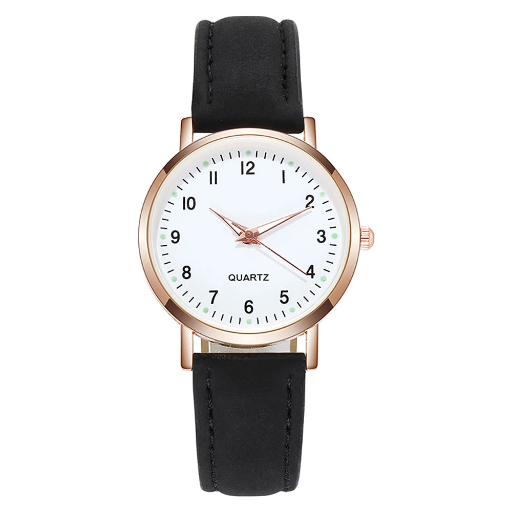 montre pour femme mode décontracté Simple Vintage petit cadran Quartz