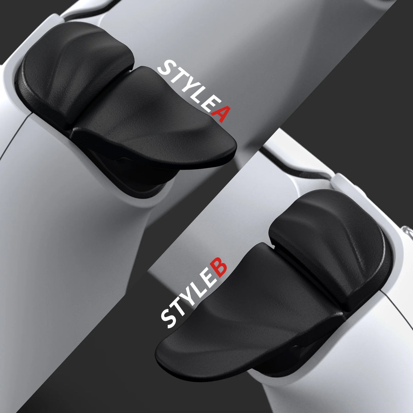 PlayVital DUNE-Launched Button Extension Kit, Trigger Stop, PS5 Controller, PS Portal, PS5 Edge, 3 Colors, 2 Pairs