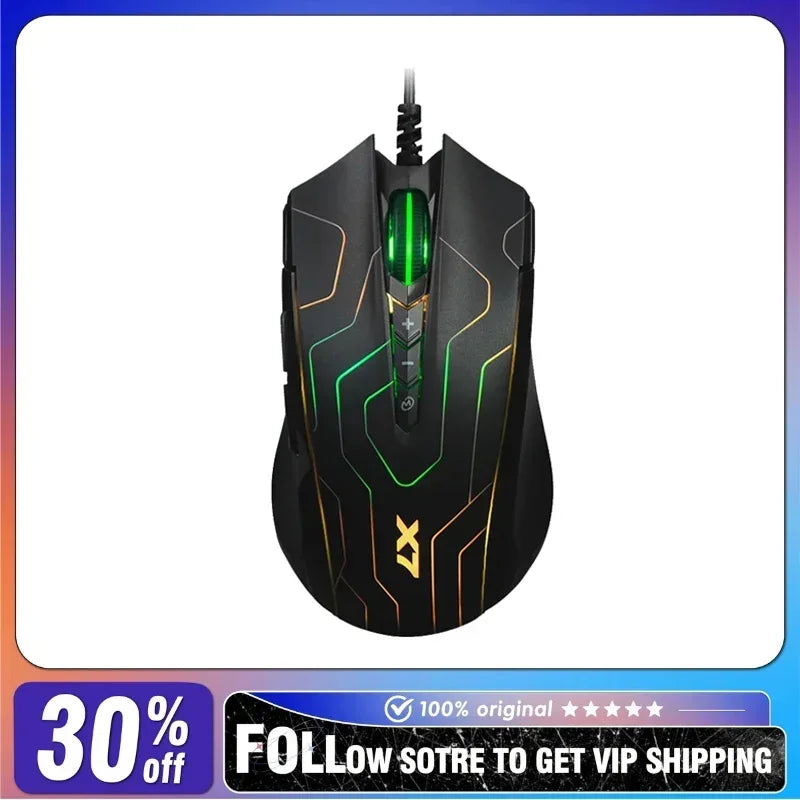 A4tech sanglant X7 série X89 souris de jeu filaire rvb PAW3212 Macro basse latence FPS Programmable bureau e-sports souris de jeu
