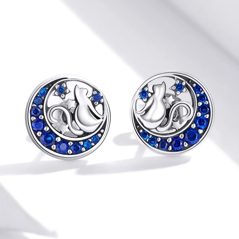 WOSTU boucles d'oreilles cœur fleur 100% argent Sterling 925 perle petites boucles d'oreilles pour femmes mariage fiançailles bijoux cadeaux