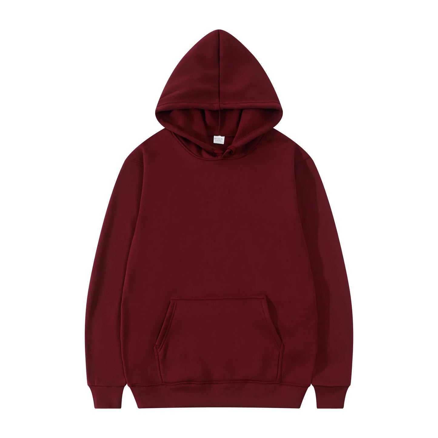 Nouvelle mode hommes sweats à capuche femmes pull printemps automne sweat à capuche décontracté sweats à capuche de couleur unie surdimensionné noir sweat F