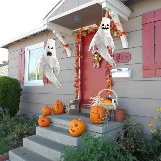 Fantôme de lumière LED plonger oyant pour la fête d'Halloween, accessoires d'horreur, décoration intérieure et extérieure, grande lampe effrayant, maison