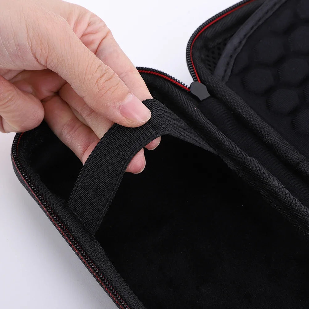 Hard Carrying Case for ANBER Alfred Retro Game Console Travel Storage Holder with SD Card Mesh Bag Portable Bag RG35XX H RG353M