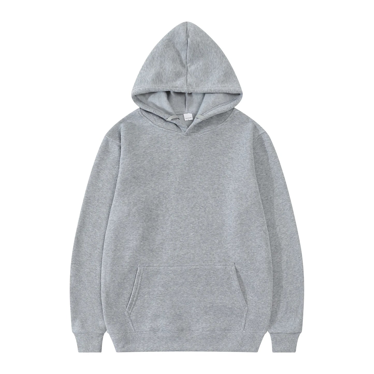 Nouvelle mode hommes sweats à capuche femmes pull printemps automne sweat à capuche décontracté sweats à capuche de couleur unie surdimensionné noir sweat F