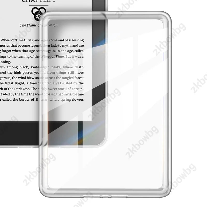 Étui transparent pour Kindle Paperwhite
