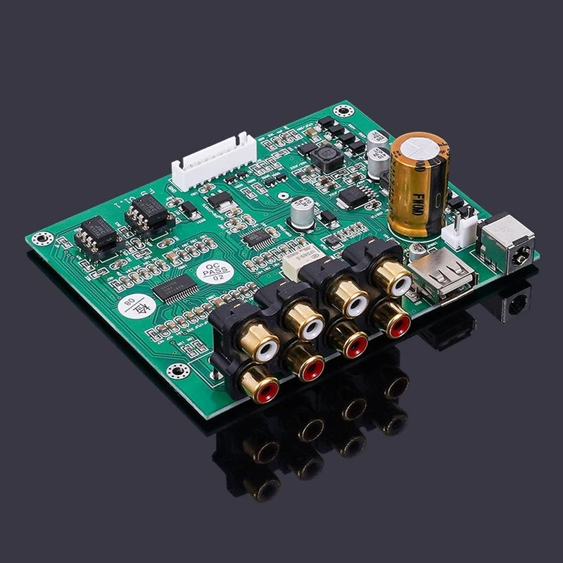 Préamplificateur F9 HIFI nouvelle génération avec lecteur USB Bluetooth 5.3, décodage indépendant, écran pointeur couleur vraie