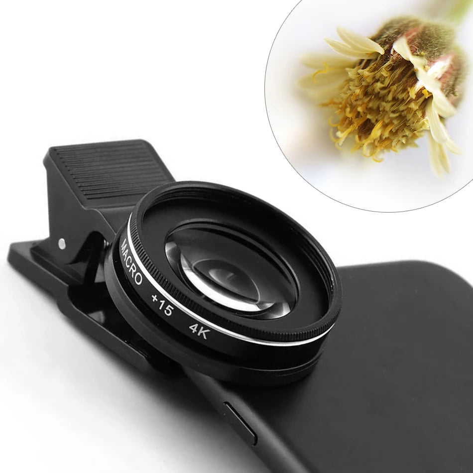Objectif Macro 37MM 15X 4K HD