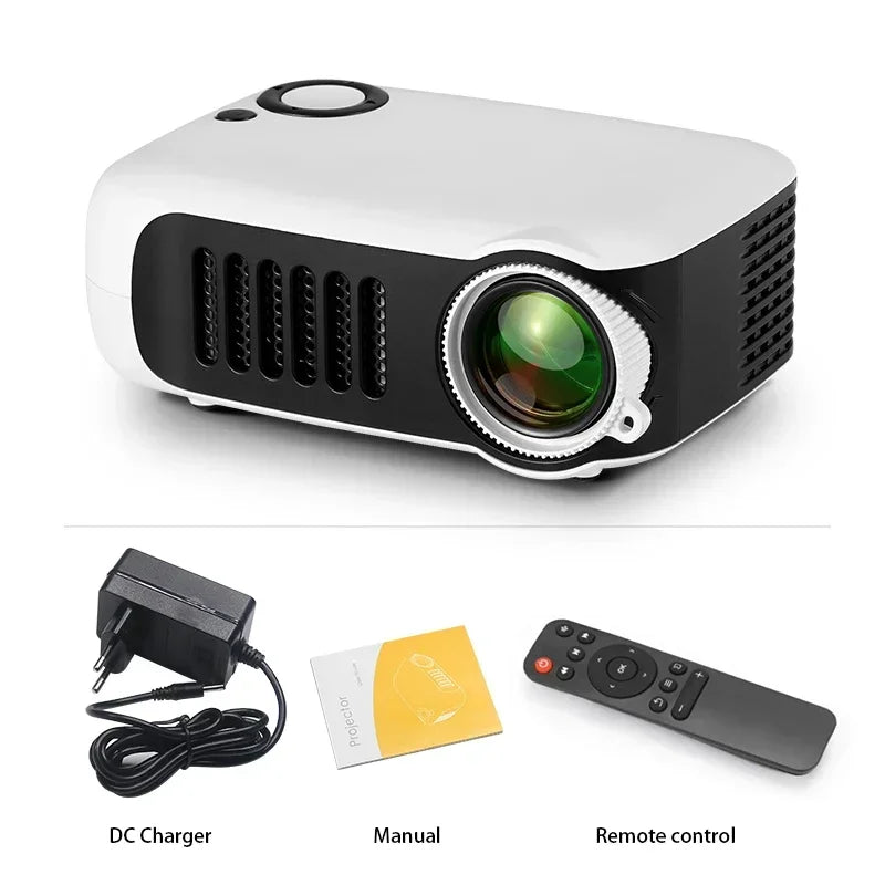 1080P 4K 3D LED Video Projectors Home Cinema Theater Game Laser Beamer Smart TV BOX Via HD Clear New