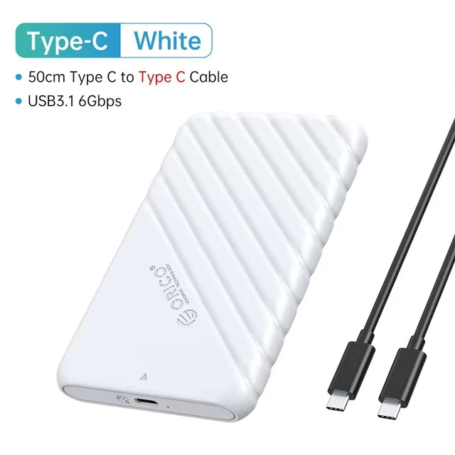 ORICO-Boîtier de disque dur SATA vers USB 2.5, adaptateur pour ordinateur portable, 5 6Gbps HDD SSD, prise en charge UASP, 3.0