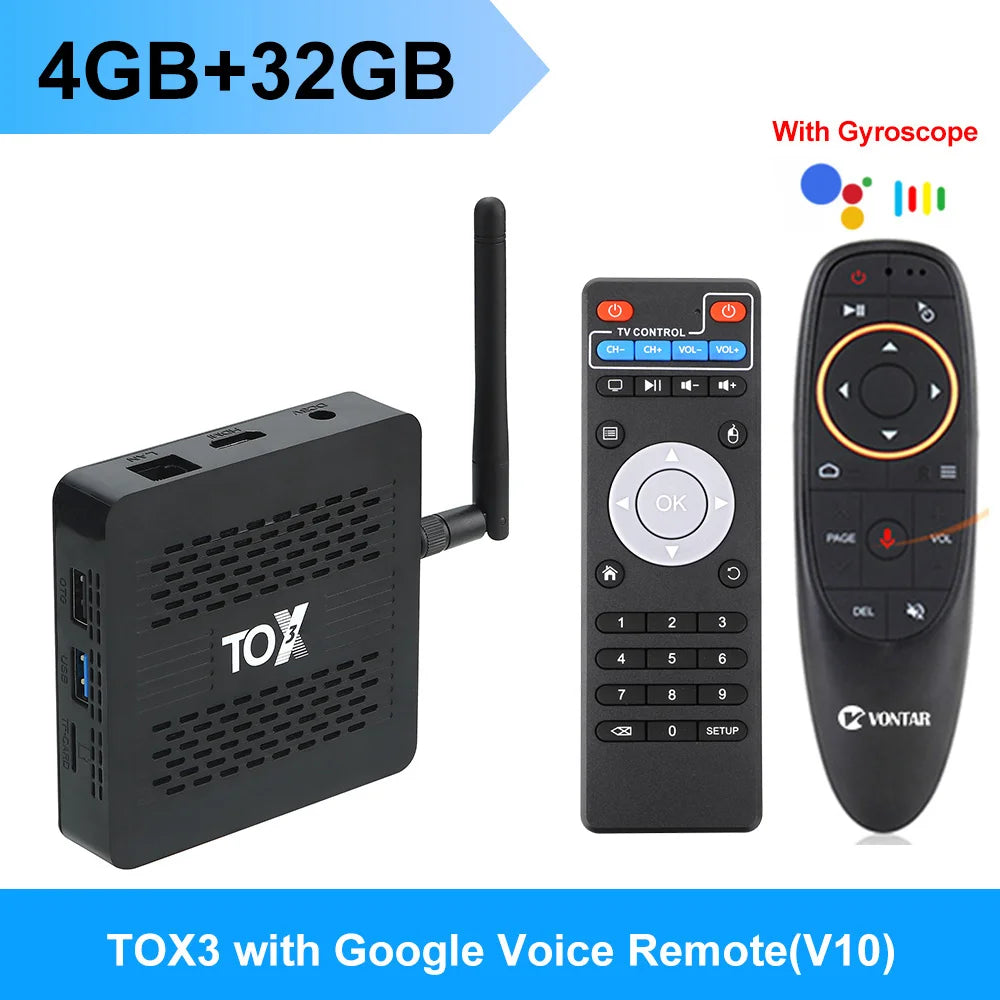 TOBERY Amlogic S905Tage Smart TV Box Android 11 4GB/32GB 2 Steroids R 1000M Wifi BT4.1 Support AV1 4K Set Top Box Wholesale