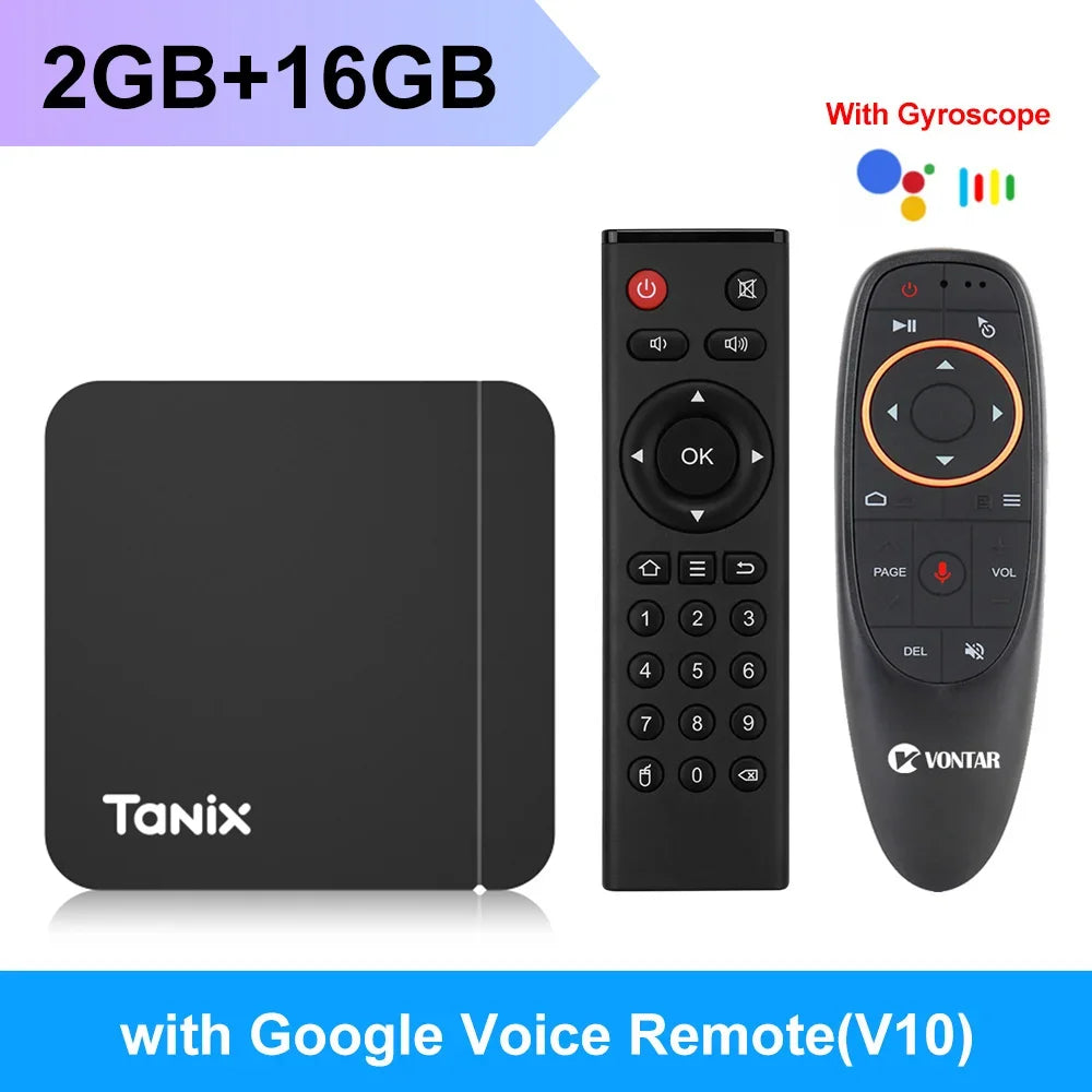 Tanix-Boîtier Smart TV W2 Amlogic S905W2, Android 11.0, Lecteur MultiXXL, Wifi, HDR, 10 + 4 Go, 32 Go, 2G, 16G