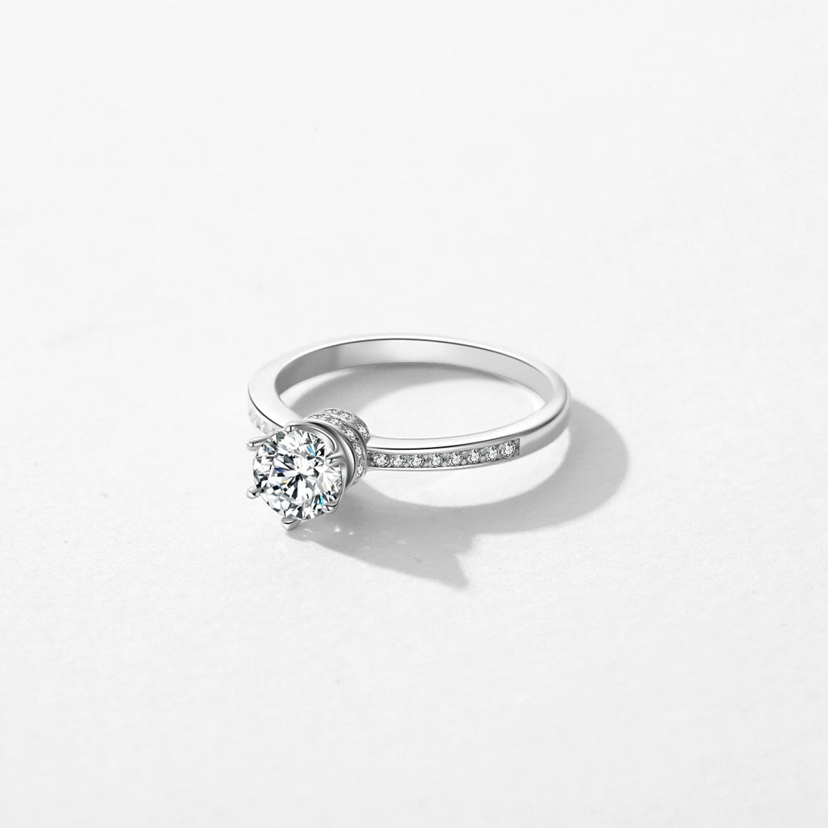 Bague de fiançailles en argent regardé 2024 pour femme, bijoux