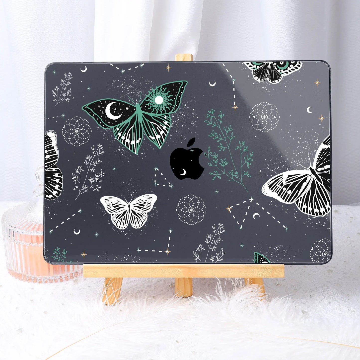 Étui d'été imprimé cristal pour MacBook