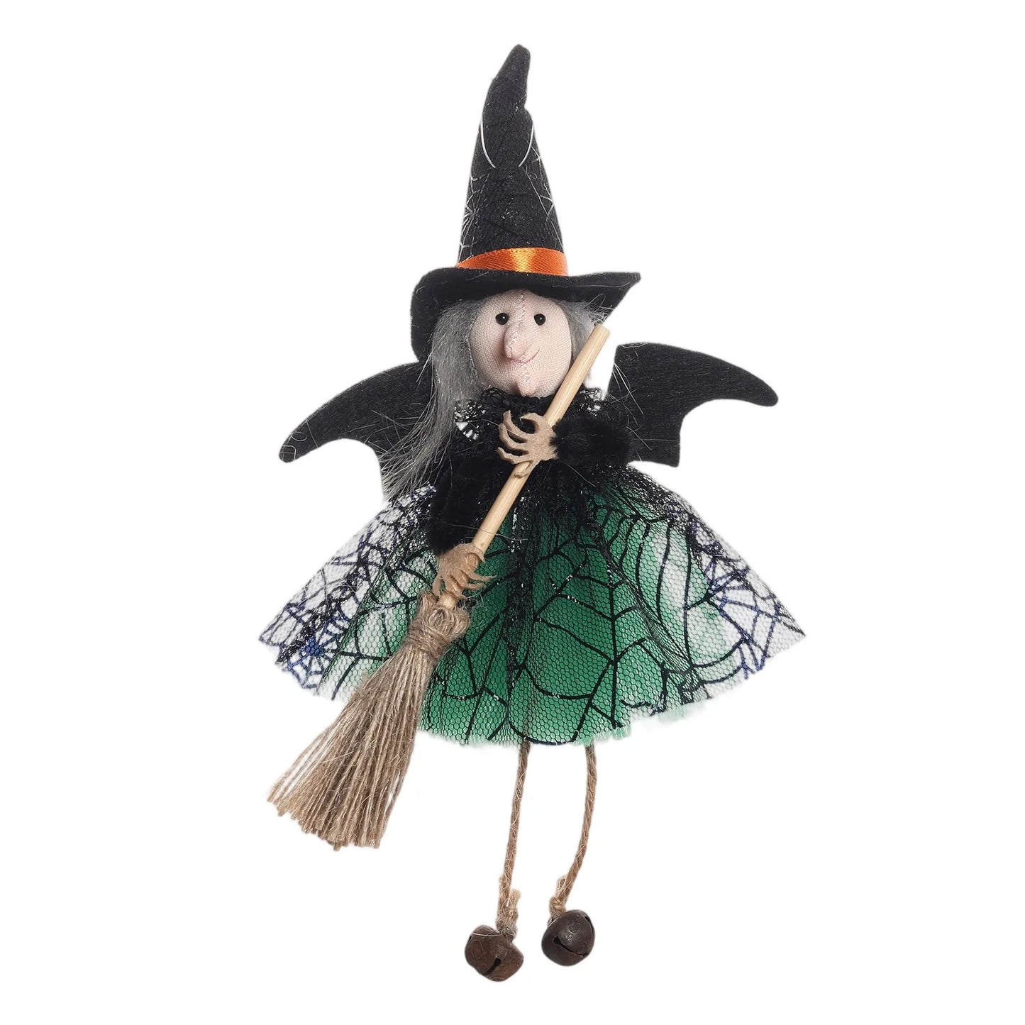 Décorations de fantômes suspendues uniques pour Halloween en plein air, accessoires de maison hantée, porte d'entrée effrayante, fournitures d'ornement de poupée suspendue
