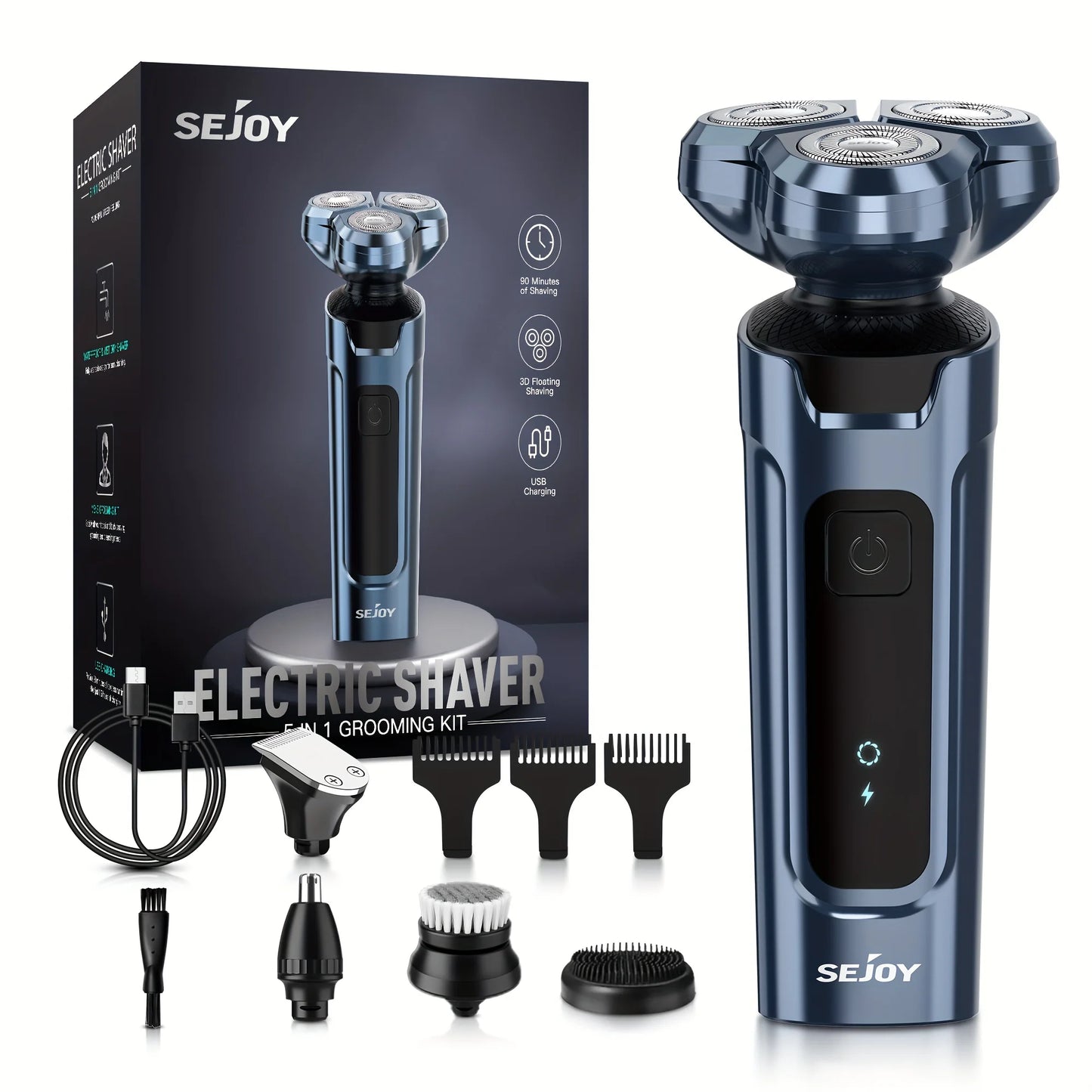 SEJOY 5 In1 ensemble tondeuse à cheveux électrique