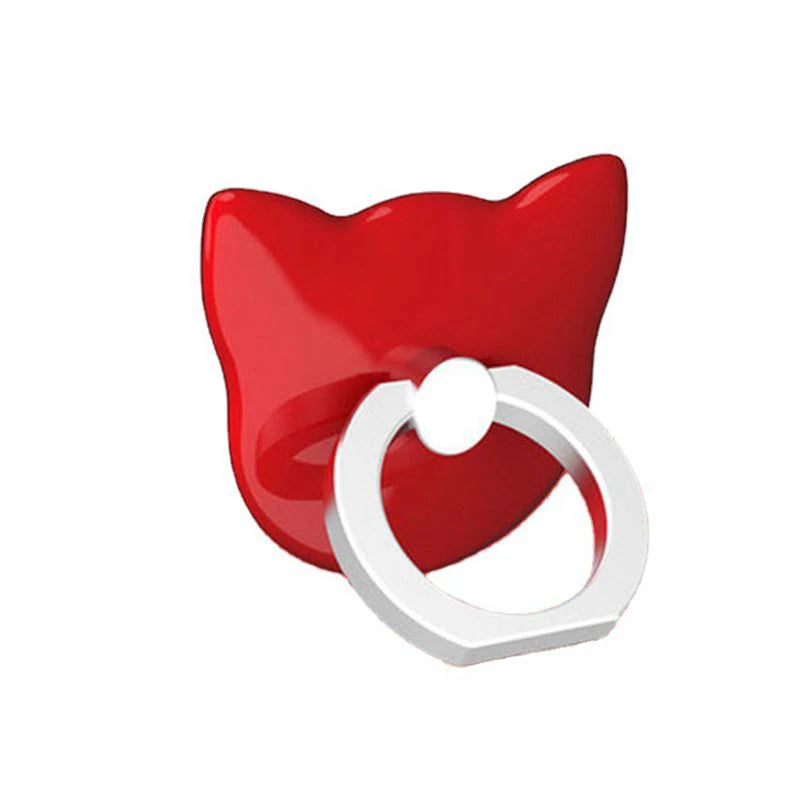 Anneau de doigt de chat Support de téléphone portable