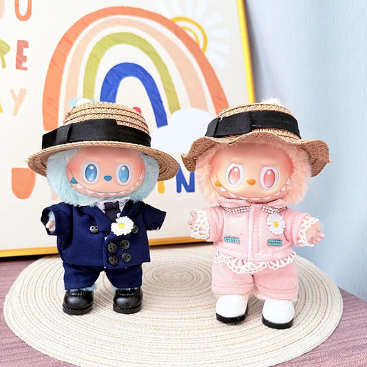 Labubu I II vêtements pendentif Labubu assis bébé vêtements mode costume accessoires mignons