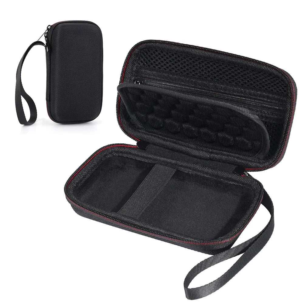 Hard Carrying Case for ANBER Alfred Retro Game Console Travel Storage Holder with SD Card Mesh Bag Portable Bag RG35XX H RG353M