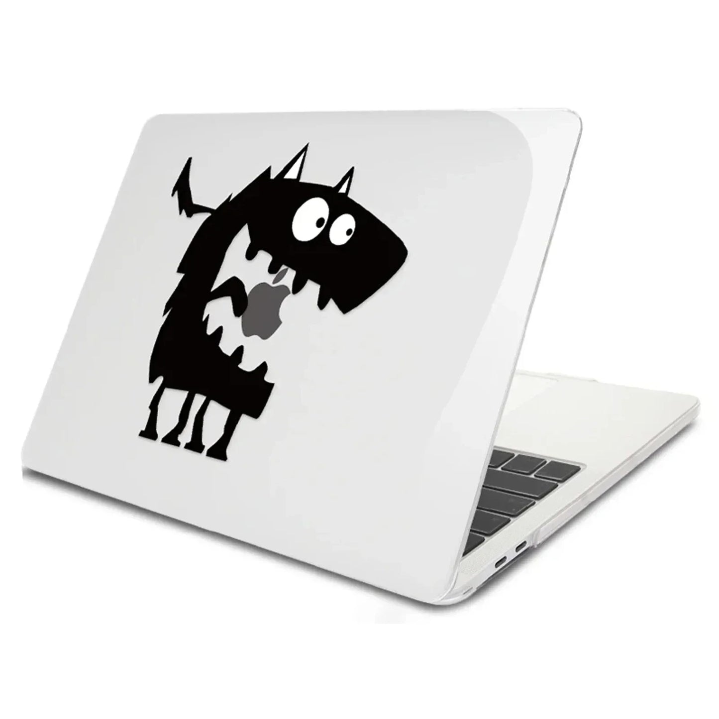 Coque rigide transparente imprimée pour MacBook