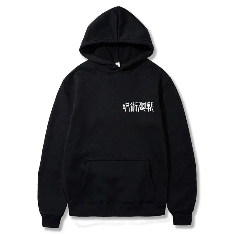 Jujutsu Kaisen Anime vêtements Satoru Gojo imprimer à capuche hommes sweat à capuche pour femme répandu Streetwear Harajuku Manga unisexe sweat