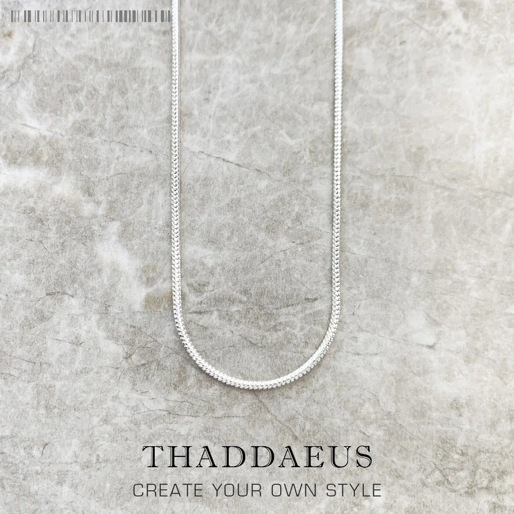 Collier chaîne serpent 2mm, 2017 tout nouveau Glam Bijoux de mode Style européen âme 925 Bijoux en argent Sterling cadeau pour hommes femmes