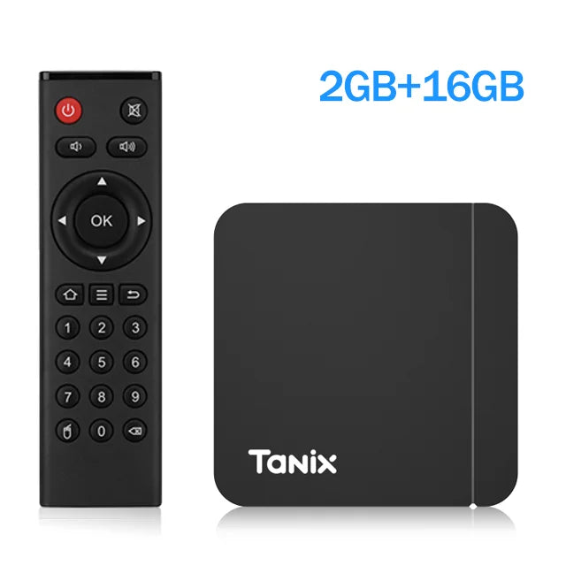 Android11 Tanix W2 TV Box Amlogic S905W2 2G 16G 4G 32G 64G H.265 3D AV1 BT 2.4G 5G Wifi 4K HDR Video Player Set Top Box PK TX3
