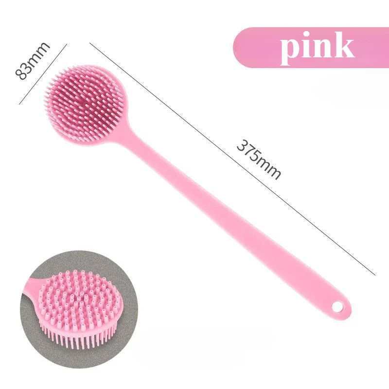 2025 bain doux dos épurateur brosse bain douche éponge brosse à récurer avec poignée fournitures de bain exfoliant gommage peau masseur